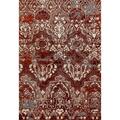 Art Carpet 4 X 6 Ft. Bastille Collection Emerge Woven Area Rug, Red 841864109340